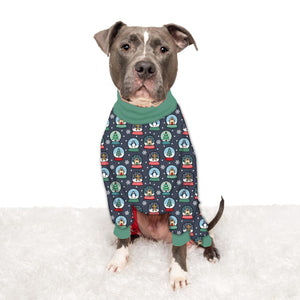 'Love you Snow Much' Pit bull Pajamas
