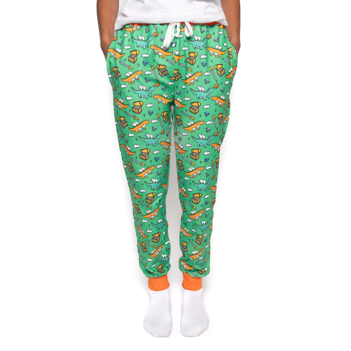 'Dragon Me to Bed' Unisex Pajama Pants