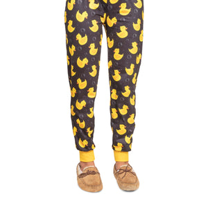 Black 'So Ducking Cute' Pajama Pants – Pittie Clothing