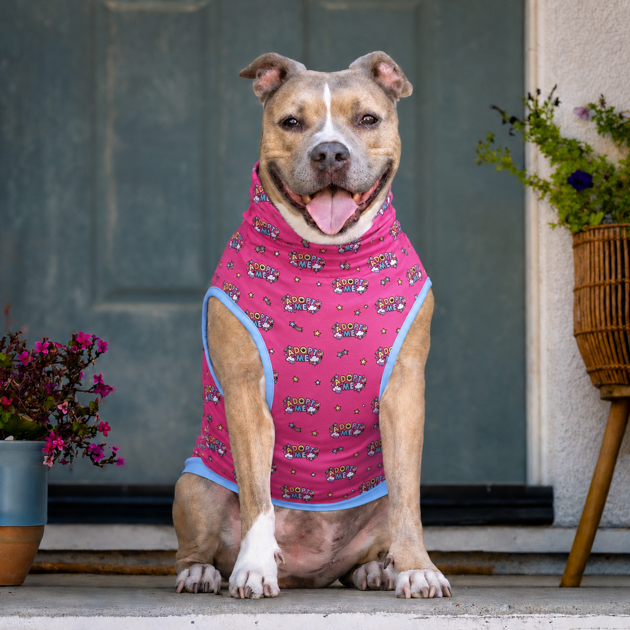 Adopt Me - Pink Muscle Tee