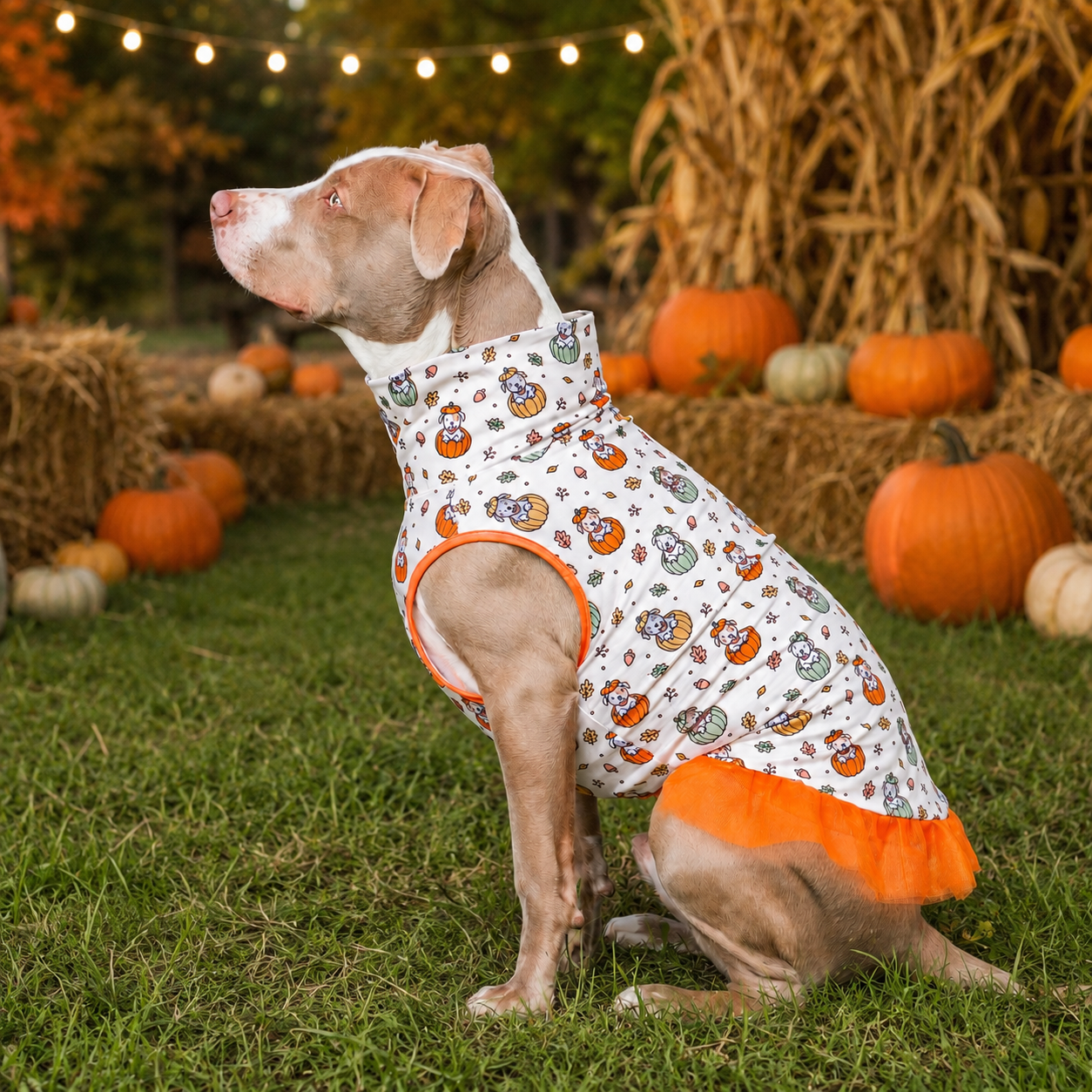 Pup-kin Patch TUTU