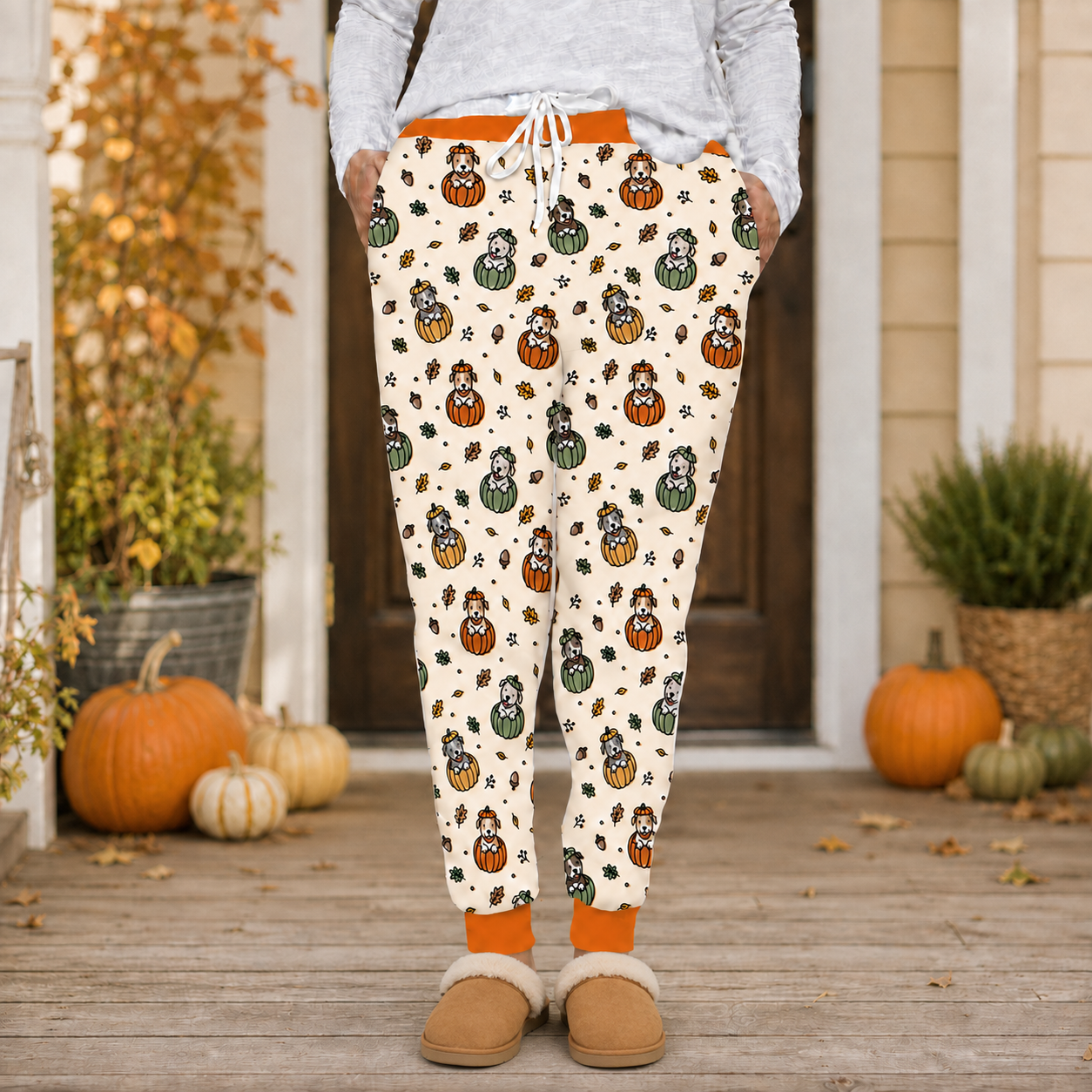 Pup-kin Patch Human Pants