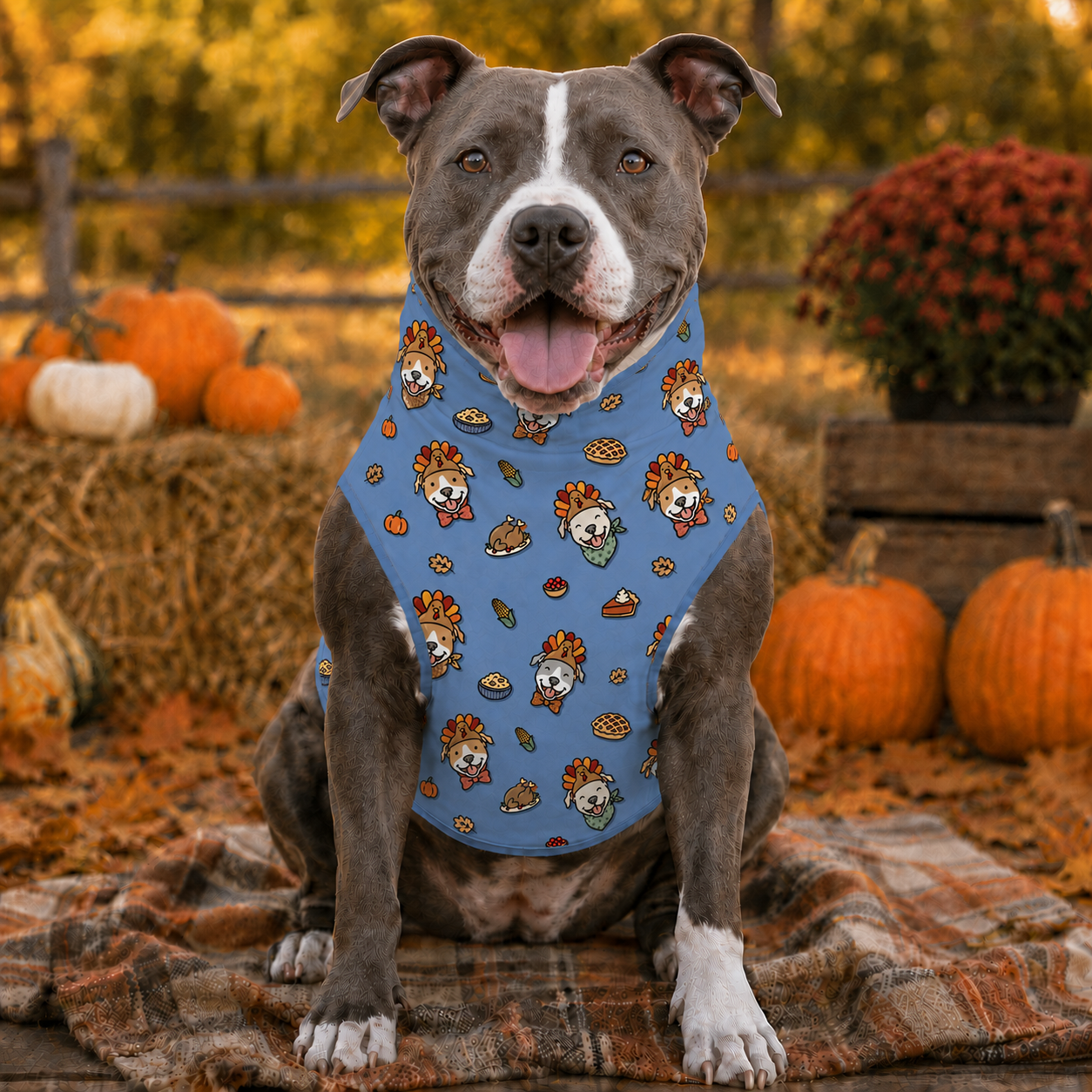*PRE-ORDER* Turkey Thighs & Pittie Pies Muscle Tee