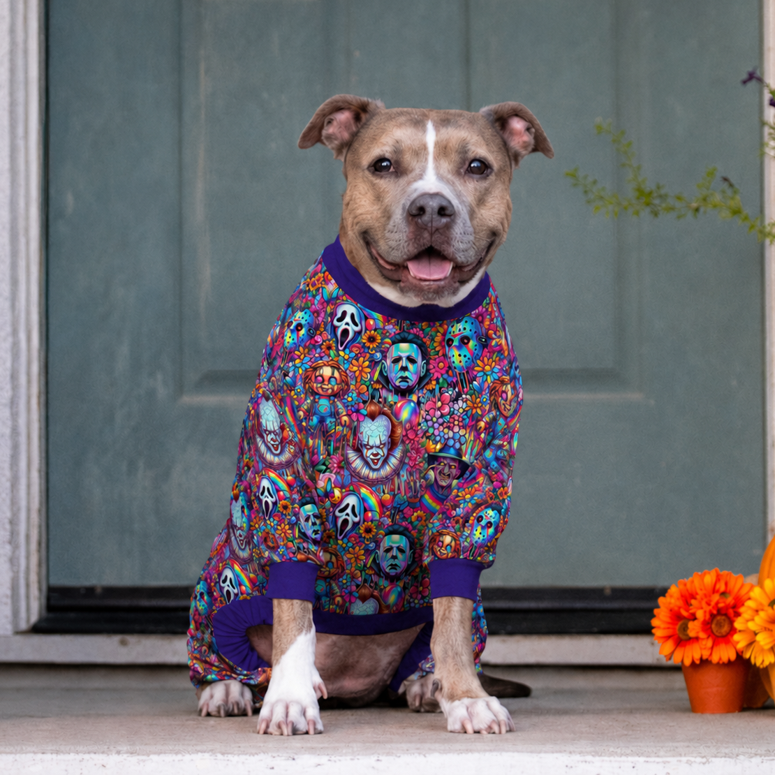 *PRE-ORDER* Scared Pit-less Pitbull Pajamas