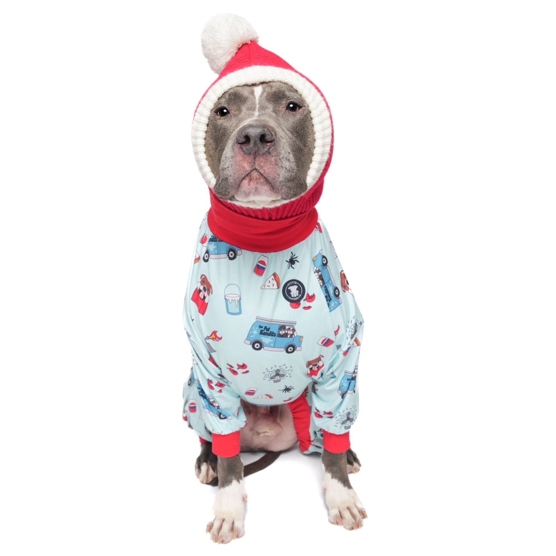 'The Pet Bandits' Pit bull Pajamas