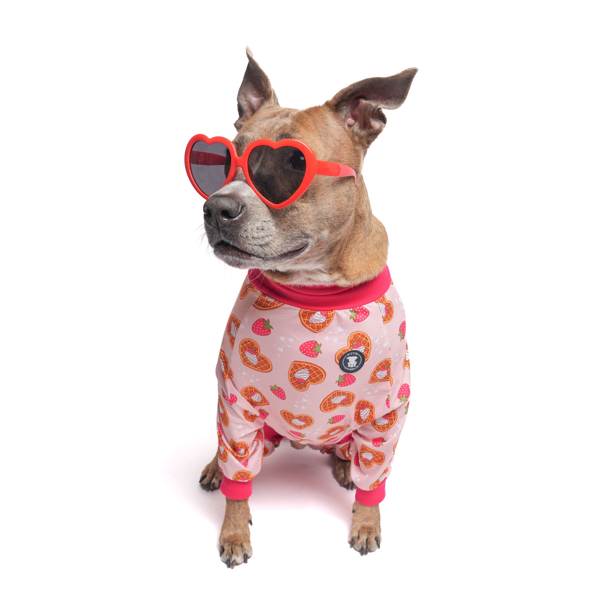 Waffley Cute Pit bull Pajamas