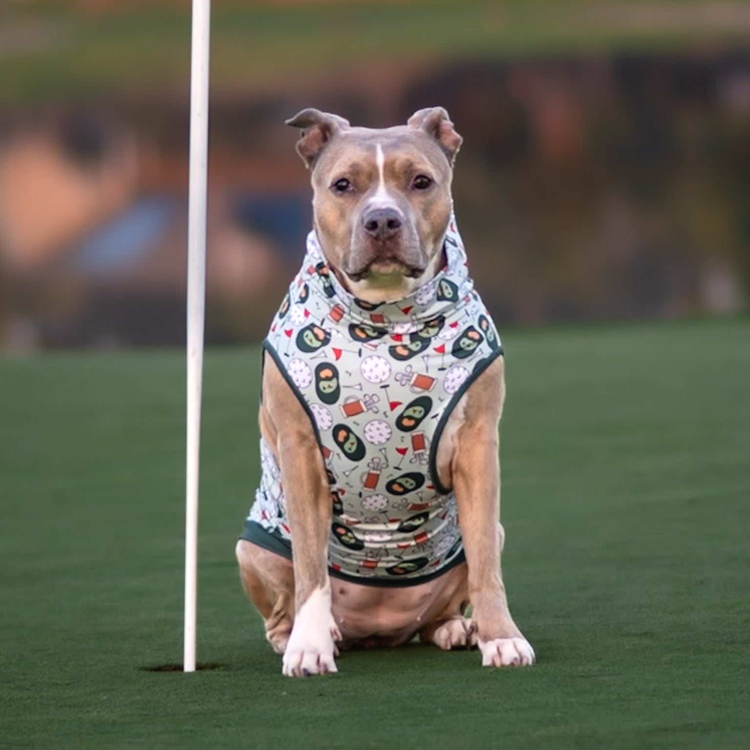 Tee Time Tail Wags Muscle Tee