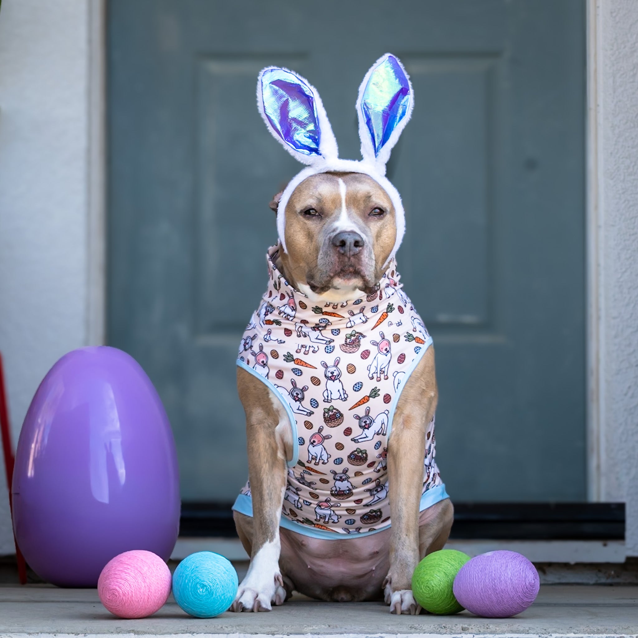 *Pre-order* Pittie Cottontail Muscle Tee