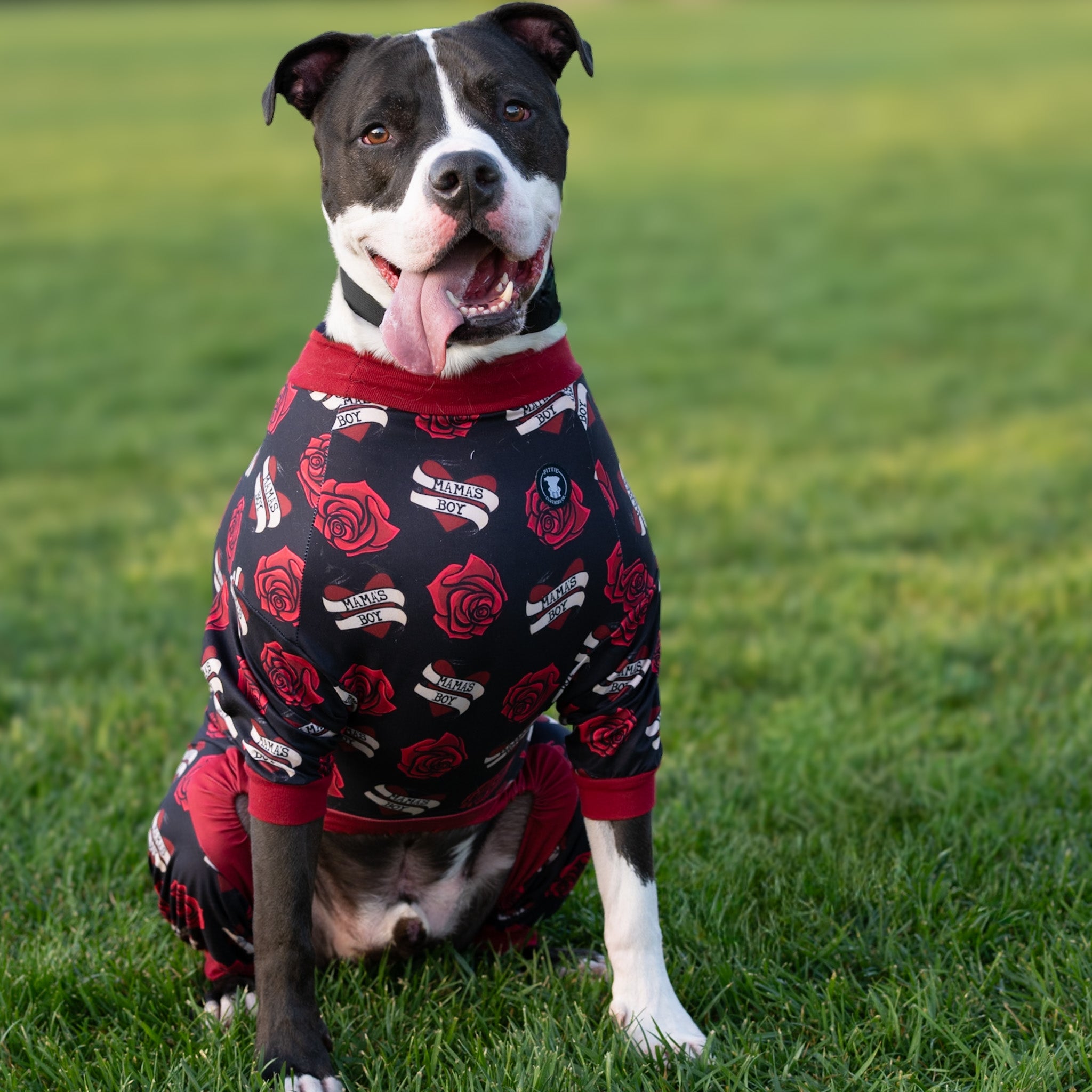 *PRE-ORDER* Mama's Boy Pitbull Pajamas