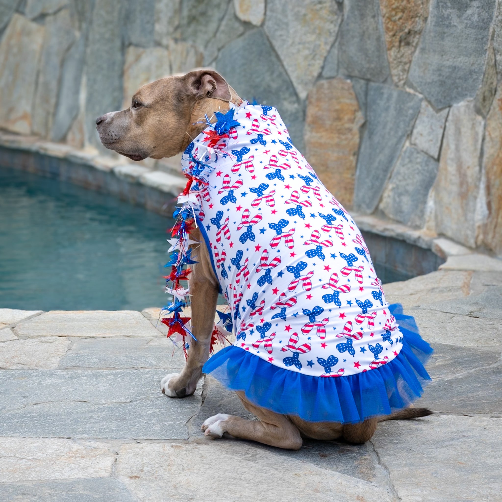 *PRE-ORDER* Star Spangled Pup TUTU