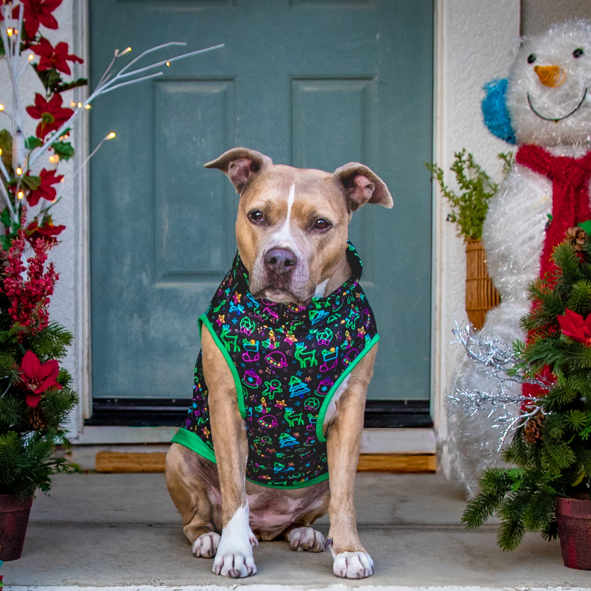 Neon Noel Muscle Tee
