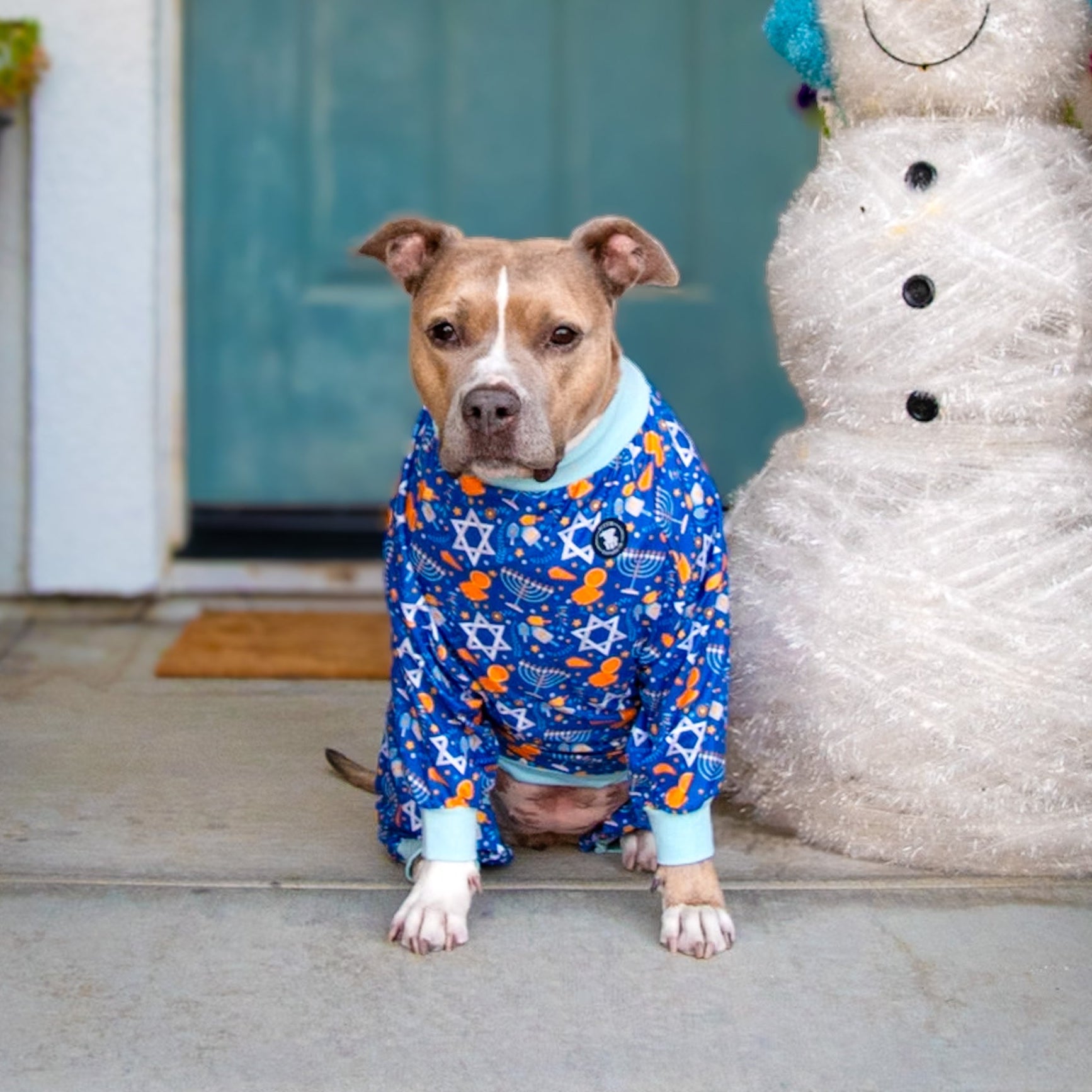 Eight Nights of Snuggles Pitbull Pajamas