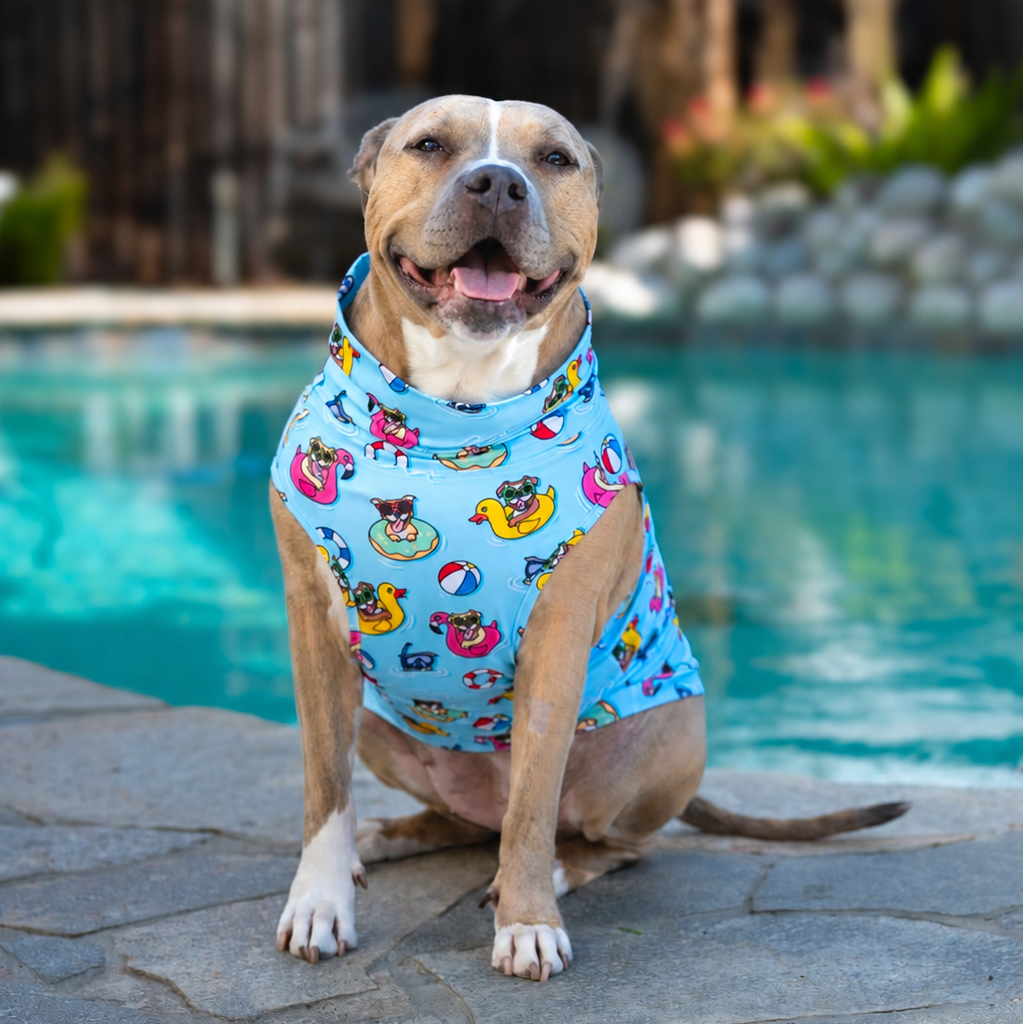 Pittie Island Vibes Muscle Tee