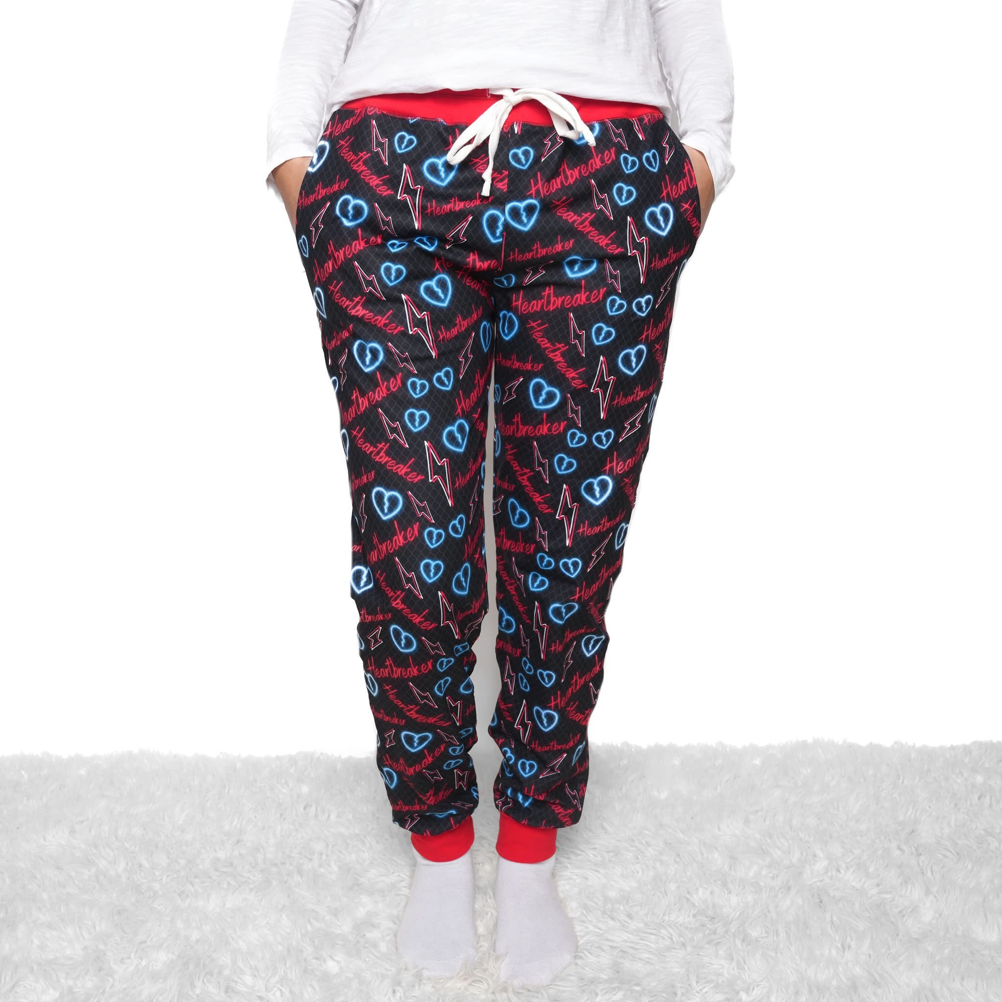 Heartbreaker Human Pants- Red and Blue