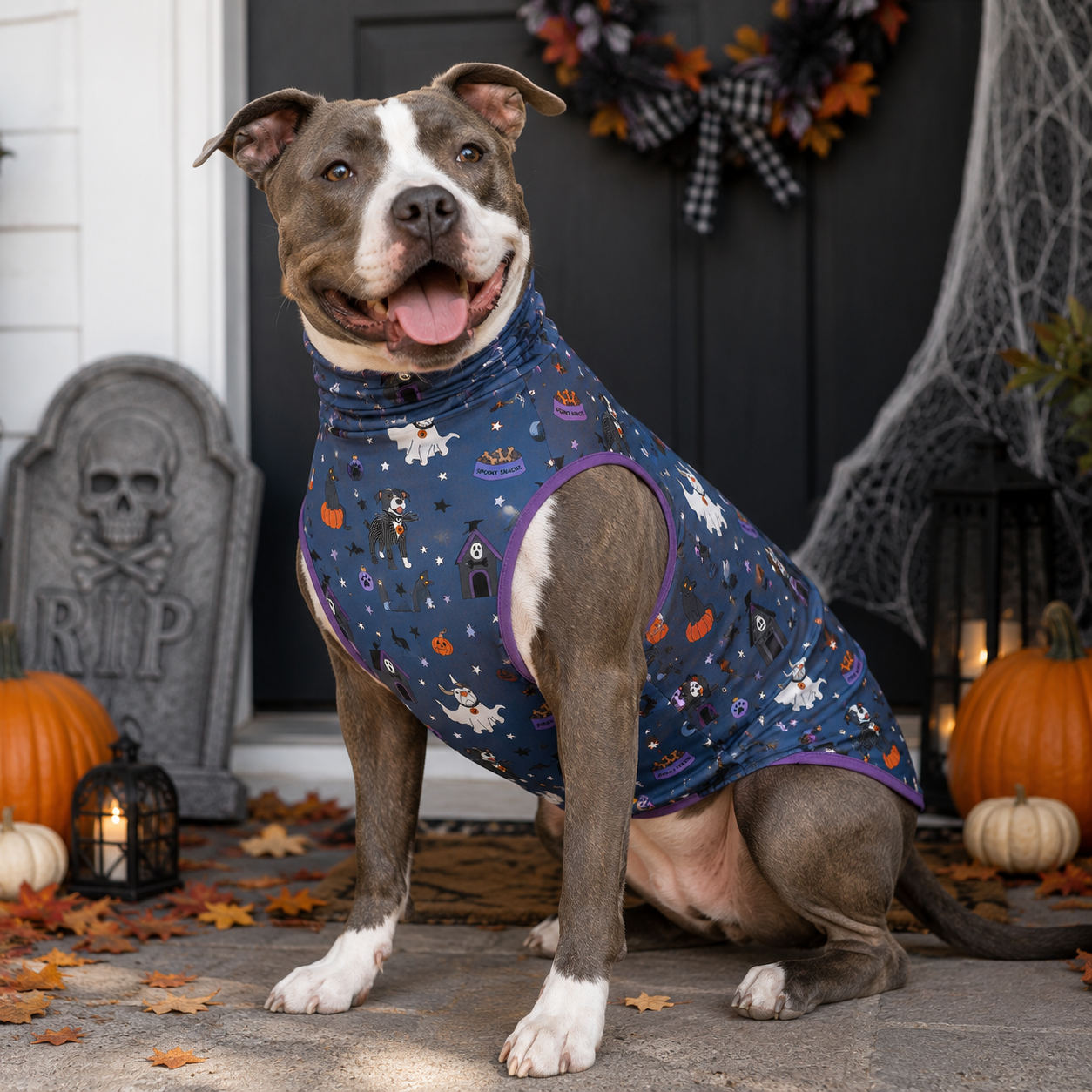 *PRE-ORDER* Nightmare Before Pitmas - Blue Muscle Tee