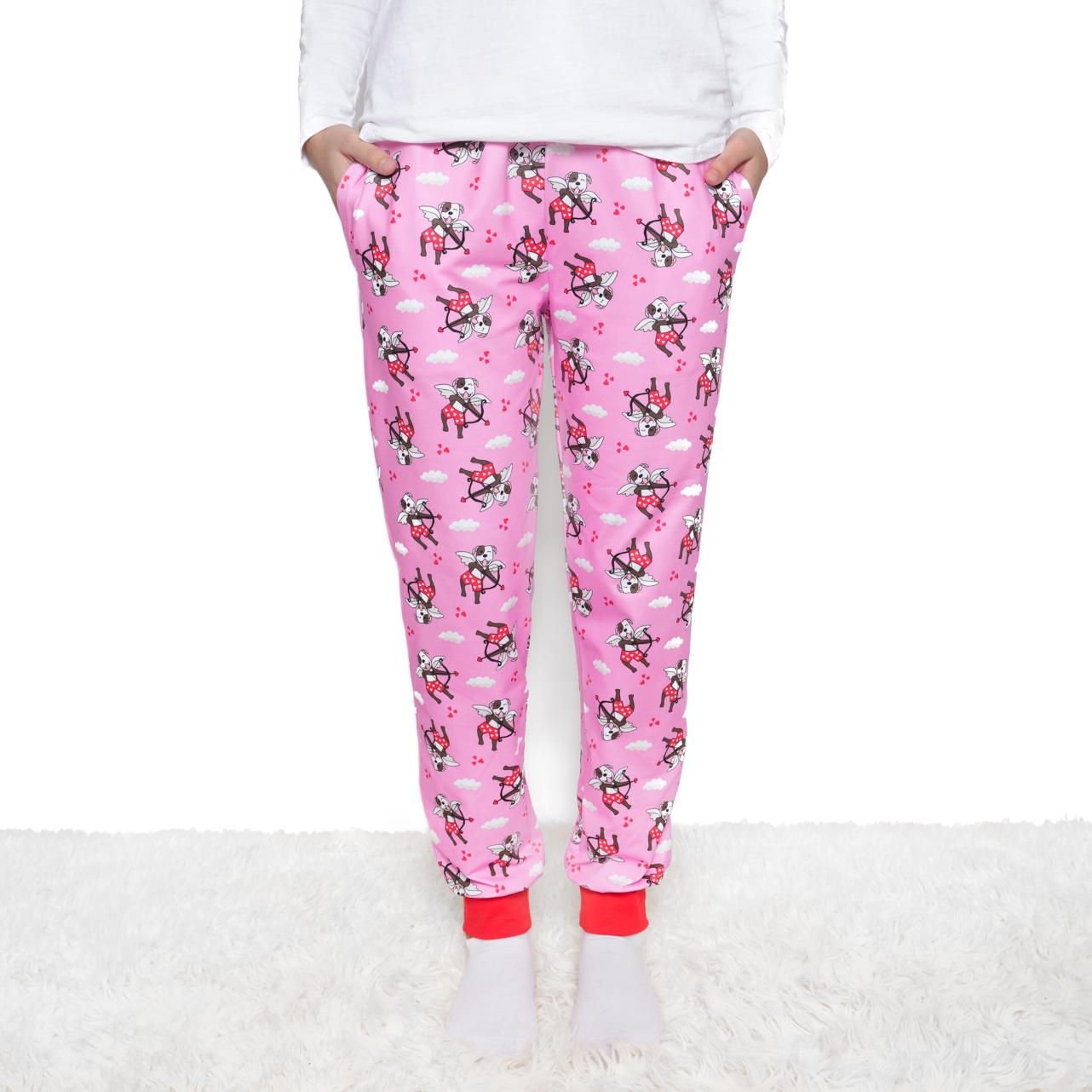 Pink 'Love Struck' Pajama Pants