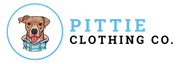 Pittie Clothing Co. Logo with Pit Bull Graphic