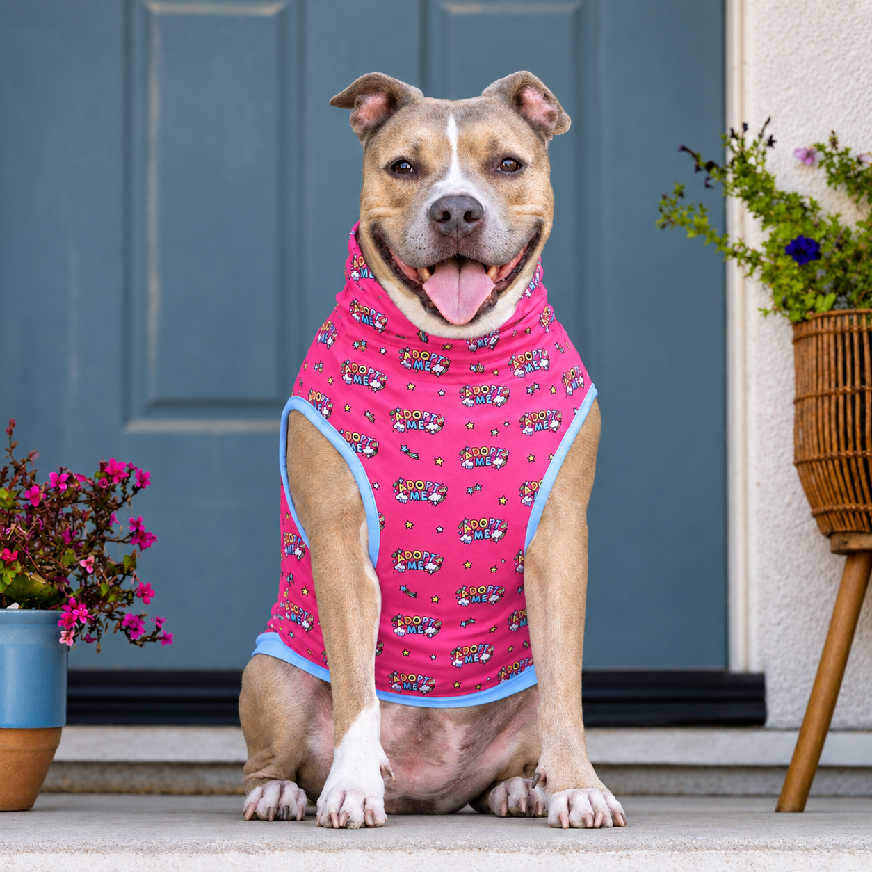 Adopt Me - Pink Muscle Tee