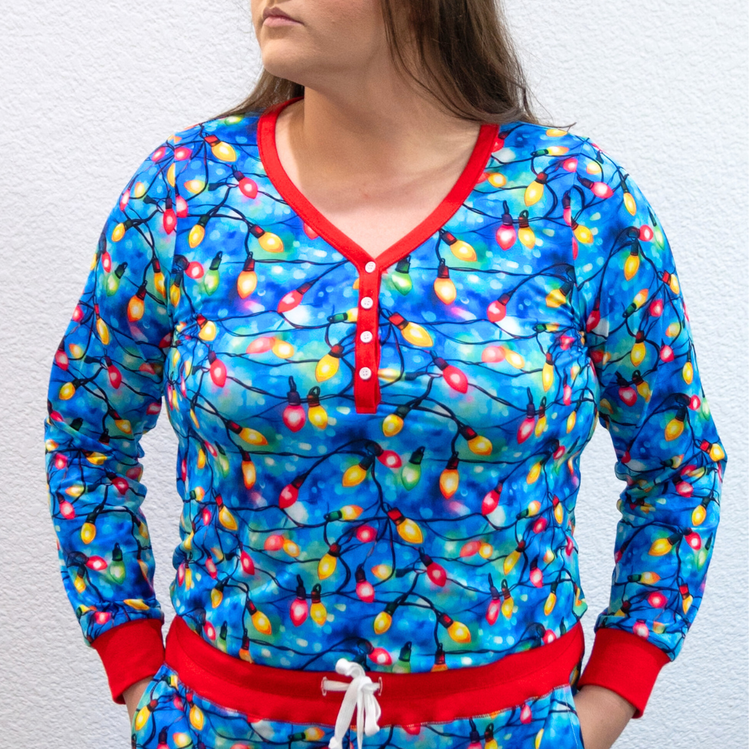 Howliday Lights Women's Top