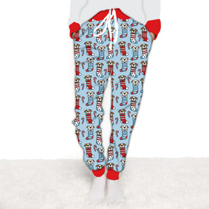 'Stocking Puppers' Pajama Pants