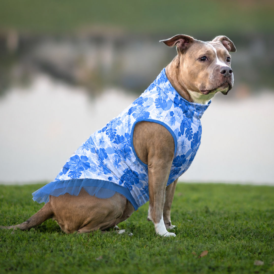Lei'd Back Pittie TUTU