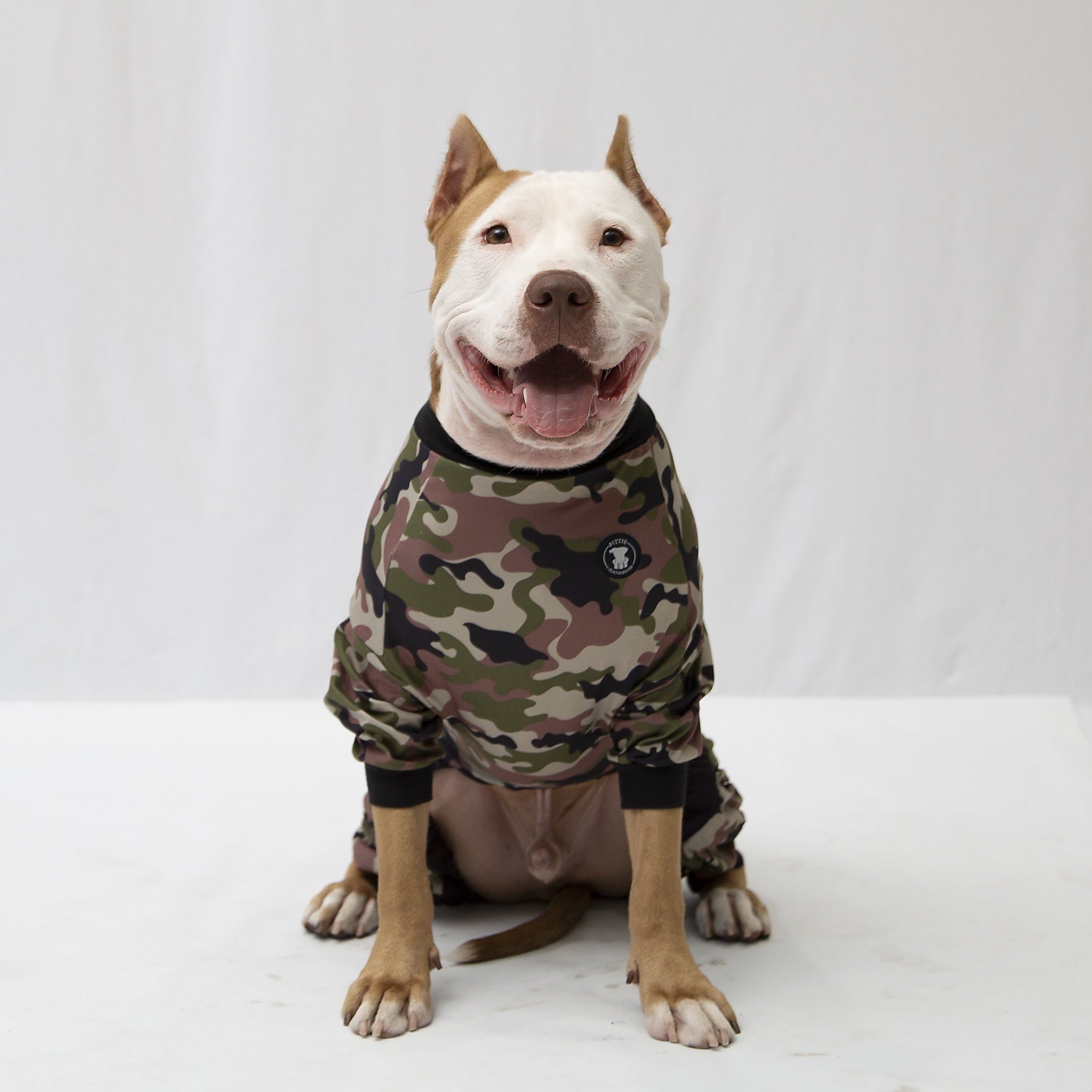 Classic Green Camo Pit bull Pajamas