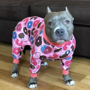 Tickle-Me-Pink Pitbull Pajamas