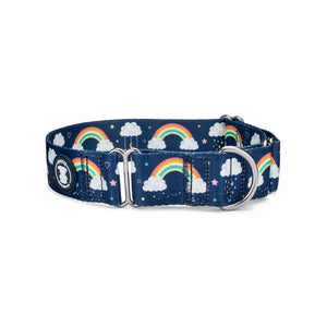 'Chasin' Rainbows' Martingale Dog Collar | Pittie Clothing Co.
