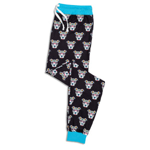 Blue Pittie Hearts Unisex Pajama Pants – Pittie Clothing Co.