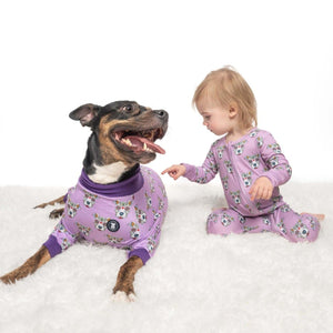 Onesie Sugar Babies Baby Clothes Purple 'Sugar Skull' Baby Onesie